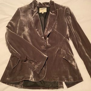 L’Agence Chamberlain Velvet Blazer